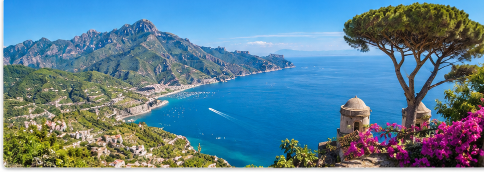 Paesaggio mediterraneo delle regioni meridionali italiane